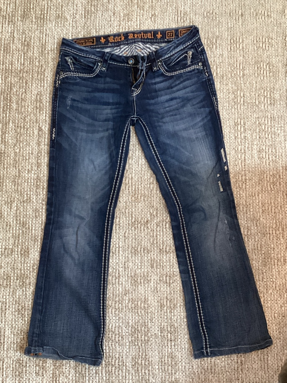 Rock Revival Women's Dark Indigo Bootcut Jeans